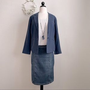 Eileen Fisher Striped Silk Crepe de Chine Tank